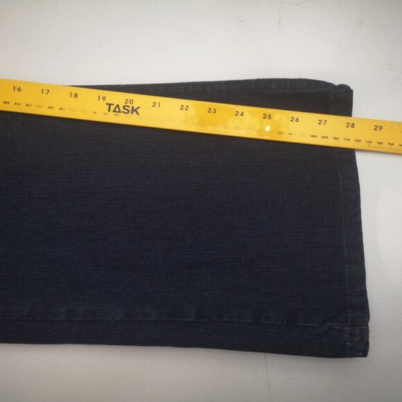 Riders by Lee Ladies Size 18P Dark Wash Tummy Control Straight Leg Blue Jeans - Picture 13 of 13